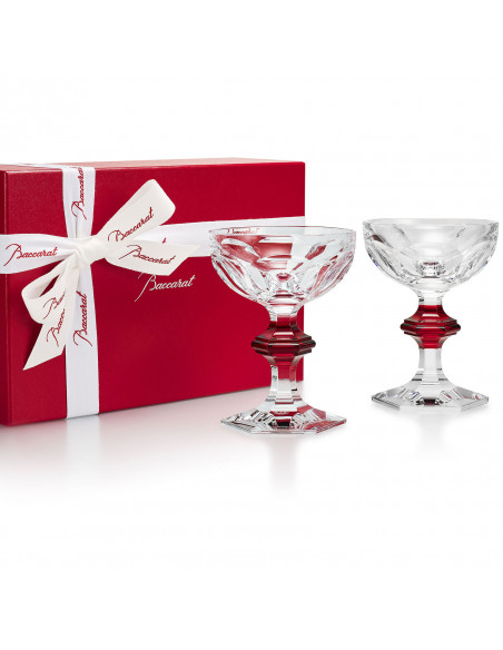 Baccarat Set 2 bicchieri Harcourt 1841 coppa