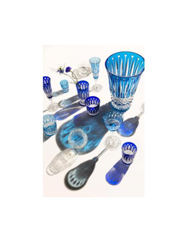 Saint Louis Tommyssimo medium sky-blue vase