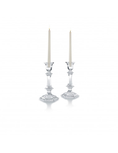 Baccarat Set 2 candelieri Harcourt