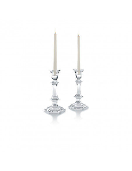 Baccarat Set 2 candelieri Harcourt
