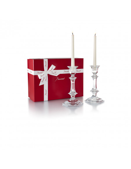 Baccarat Set 2 candelieri Harcourt