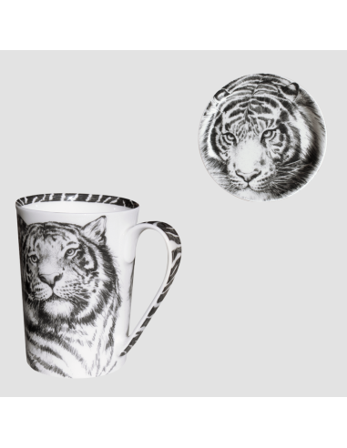 Taitù Set 4 tazze Mug e coperchio Wild Spirit