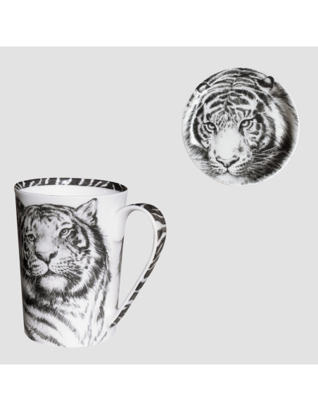 Taitù Set 4 tazze Mug e coperchio Wild Spirit