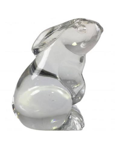 Baccarat Rabbit Sculpture