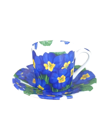 Taitù Set 4 tazze caffè con piattino Flora