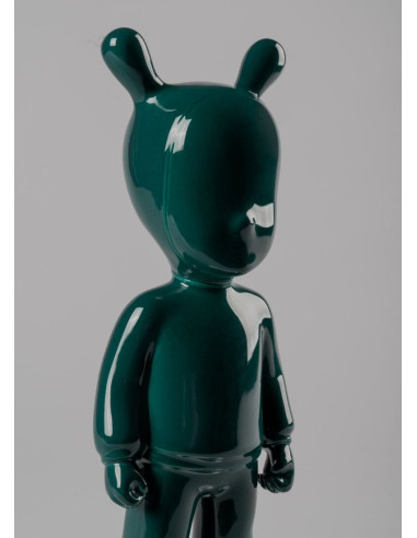 Lladrò The dark green Guest Sculpture. Small model