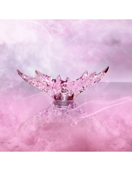 Lalique Champs-Élysées Bowl GM. Pink