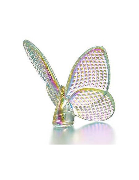 Baccarat Lucky Butterfly. Iridescent Diamant