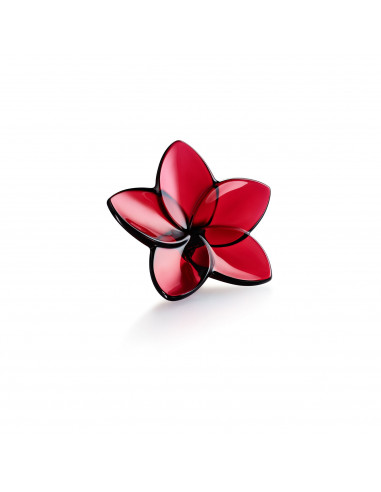 Baccarat Flower Bloom. Red