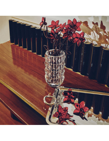 Baccarat Fiore Bloom. Rosso