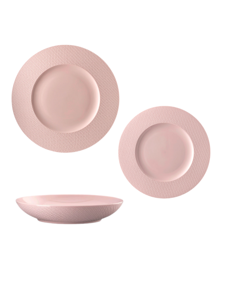 Rosenthal Servizio 18 piatti Kumi Rose Tone