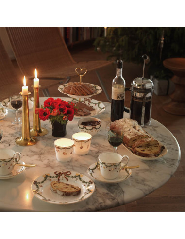 Royal Copenhagen Alzata Star Fluted Christmas...