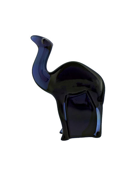 Baccarat Scultura Dromedario Arca di Noè Midnight by Loet Vanderveen