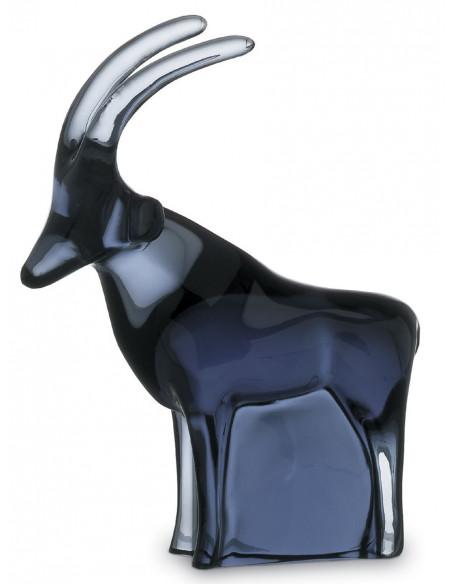 Baccarat Scultura Antilope Arca di Noè midnight by Loet Vanderveen