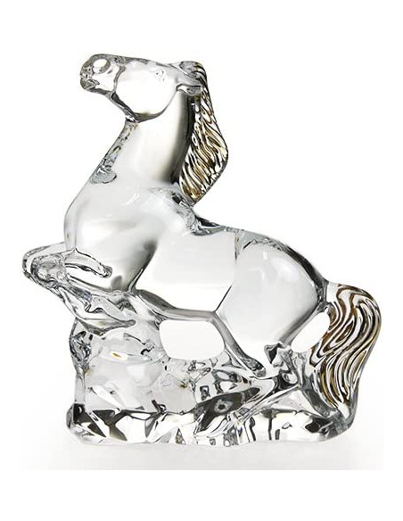 Baccarat Scultura Cavallo Zodiaco Grand dore