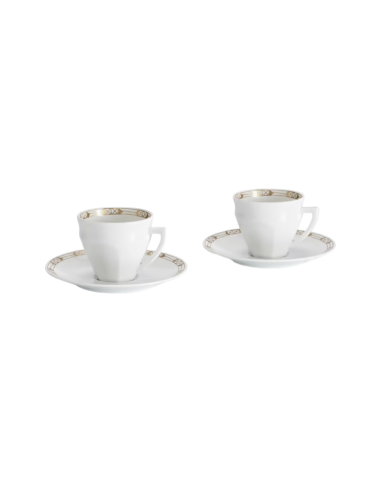 Baccarat Talleyrand Tea Cups & Saucers (x6)