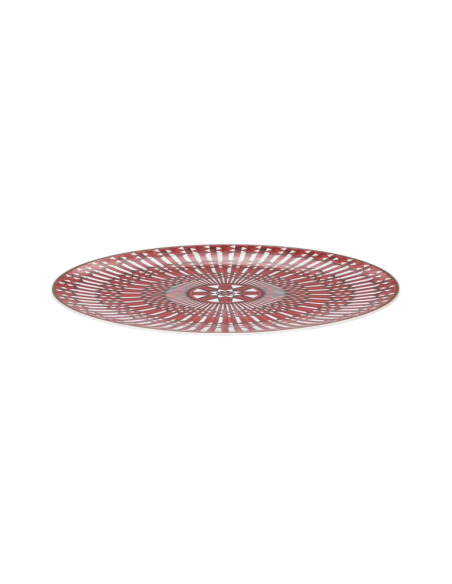Baccarat Piatto Arcadia Rossa
