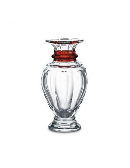 Baccarat Harcourt Balustre Vase red PM