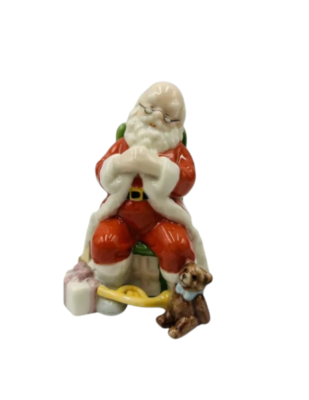 Royal Copenhagen Santa taking a nap figurine 2007
