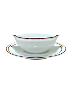 Hermès Rythme red gravy boat