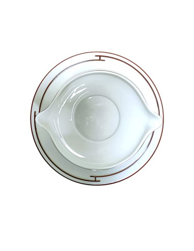 Hermès Rythme red gravy boat