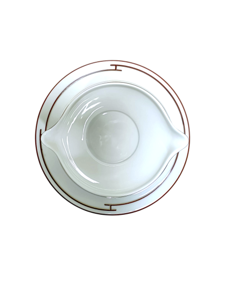Hermès Rythme red gravy boat