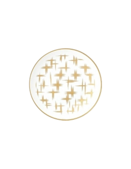 Hermès Voyage en Ikat soup plate (x2)