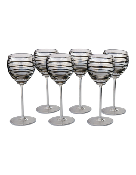 Hermès Set 6 calici vino Fanfare
