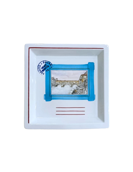 Ginori 1735 Diagono "Florence" medium square change tray
