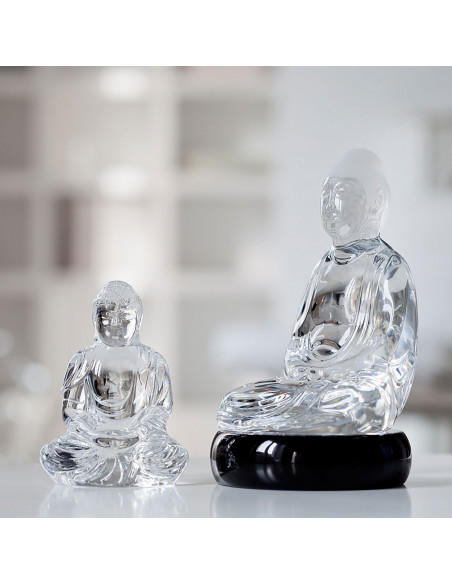 Baccarat Scultura Buddha by Kenzo Takada