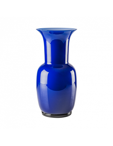 Venini Vaso Opalino Zaffiro