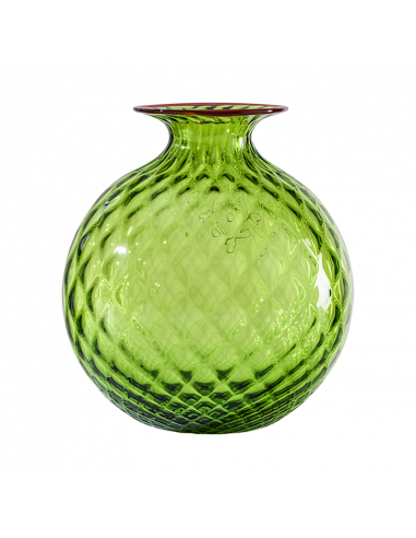 Venini Balloton Monofiori vase green