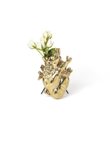 Seletti Vaso Love in Bloom Gold