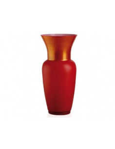 Venini Opalino Red Vase - Limited Edition