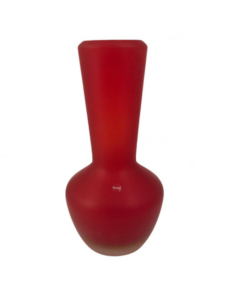 Venini Vaso Shantung Rosso