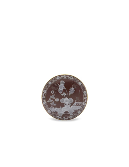 Ginori 1735 Scatola portaoggetti Oriente Italiano Castagna
