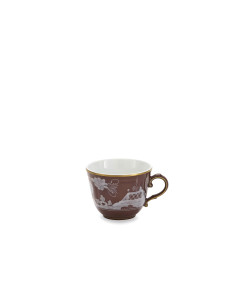 Ginori 1735 Oriente Italiano Castagna coffee cups and... 2