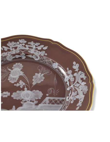 Ginori 1735 Oriente Italiano Castagna table set of 6