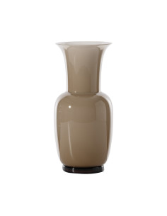 Venini Opalino vase mocha