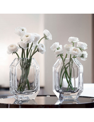 Baccarat Vaso Octogone clear