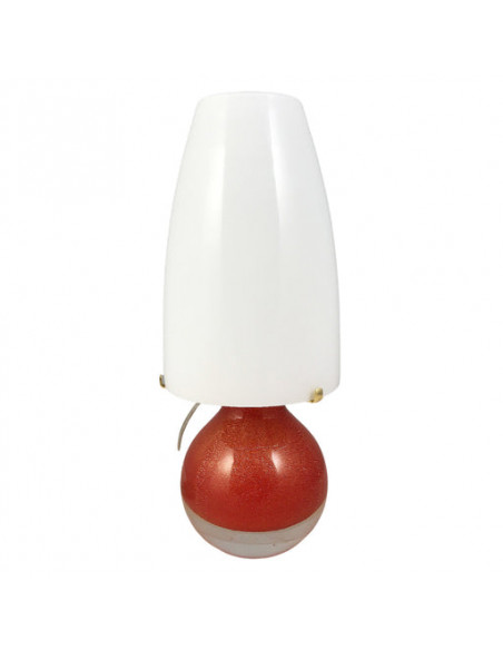 Venini Lampada Argea Rosso