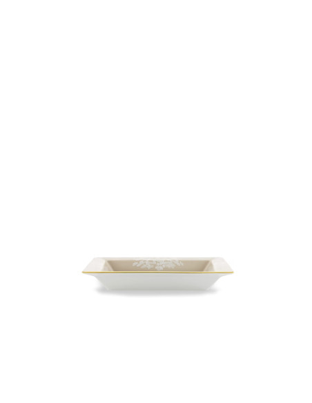 Ginori 1735 Oriente Italiano Meringa large change tray