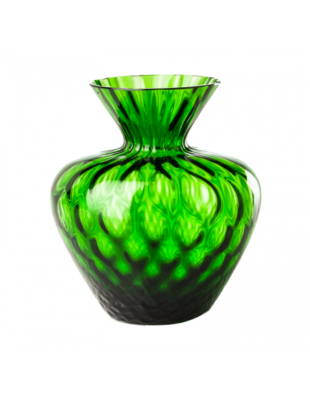 Venini Gemme vase green