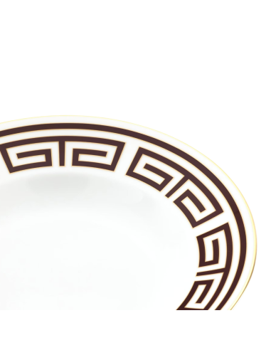 Ginori 1735 Labirinto Ebano table set of 6