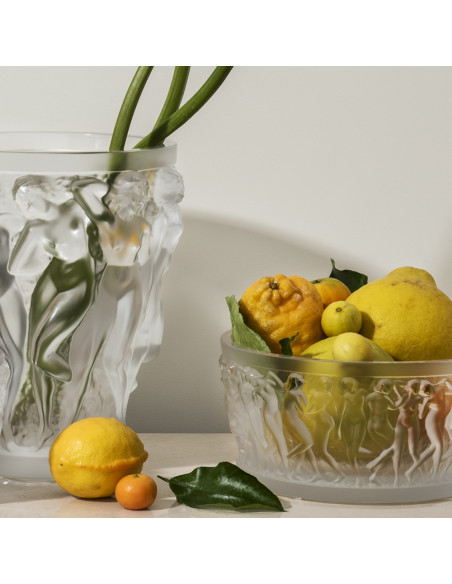 Lalique Bacchantes vase GM. Clear