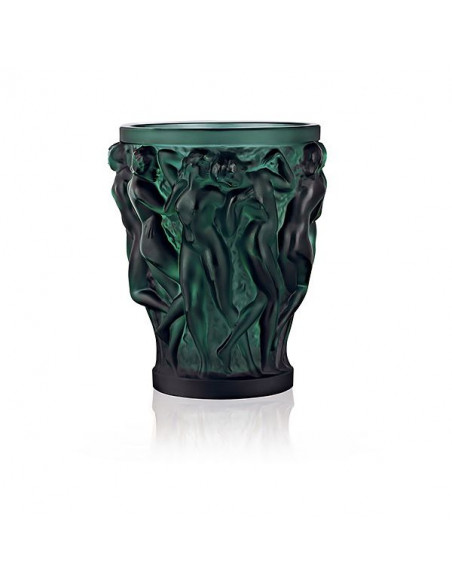 Lalique Vaso Bacchantes Verde PM