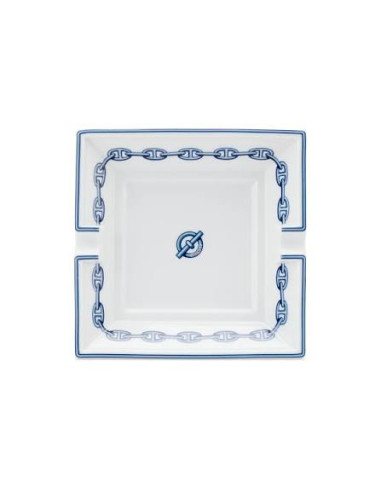 Hermès Chaîne d'Ancre blue Ashtray