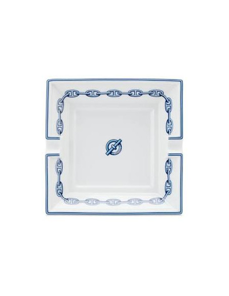 Hermès Chaîne d'Ancre blue Ashtray