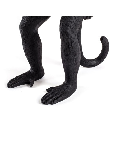 Seletti The Monkey Lamp Black Standing Version