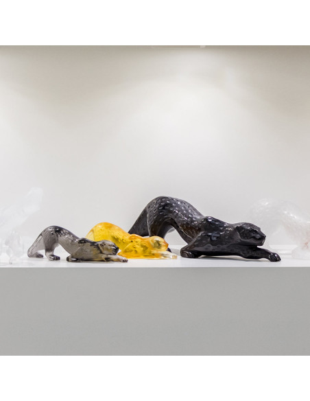 Lalique Scultura Pantera Zeila Oro GM